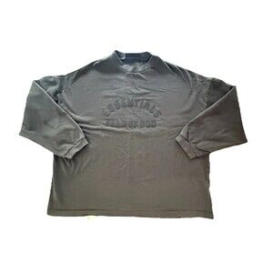 Fear of God Essentials Crewneck Sweater - Charcoal Gray